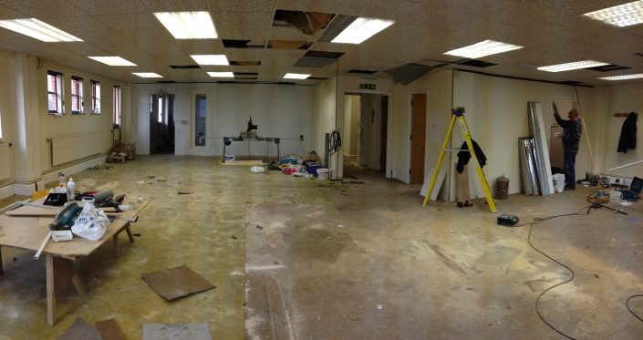 Colchester Office carpet fitting 1